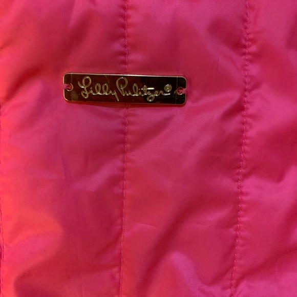 Lilly Pulitzer Skylar Flamingo Pink Vest - Picture 5 of 5